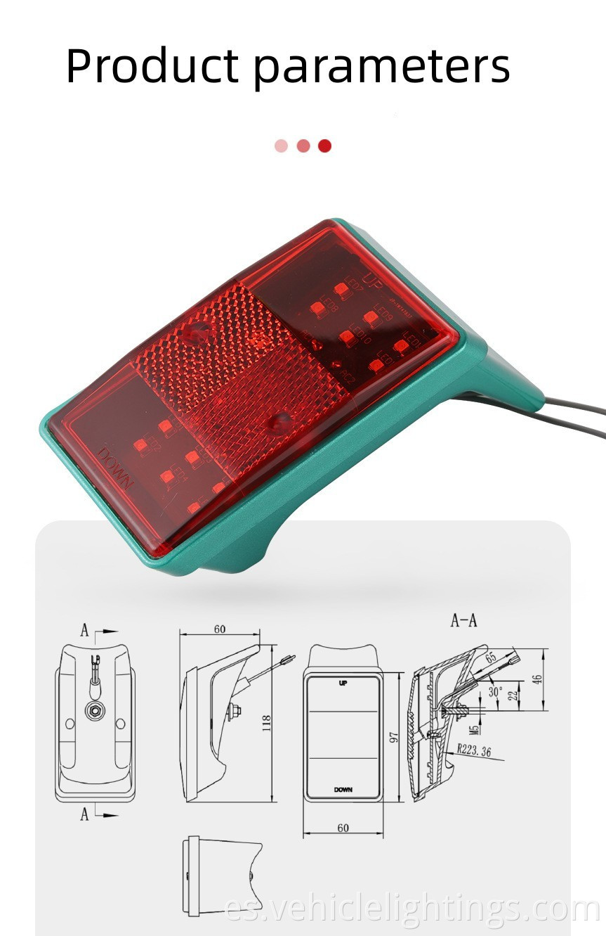 Equipo inalámbrico de conducción al aire libre USB Luz de bicicleta recargable LED IMPRESIÓN ILUMBRA DE ILUMBRACIÓN DE LA ILUMBRACIÓN